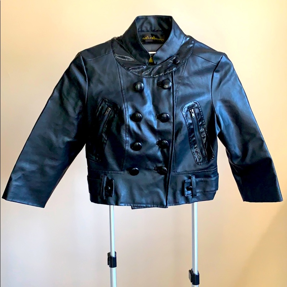 Edie 🌹 rose ( dkny jeans) 💯 % polyvinyl jacket